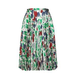 JW Anderson A-line Skirt Knee Length Skirt Print Multicolor Green Red size 6
